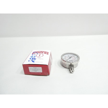 Winters 2-1/2IN 1/4IN 0-600PSI NPT PRESSURE GAUGE PFP828